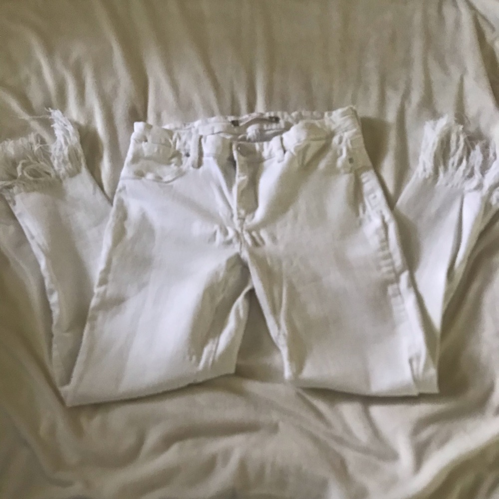 Chelsea & Violet White Denim